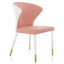 Стул Мебель Китая Darcy white / pink