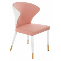 Стул Мебель Китая Darcy white / pink