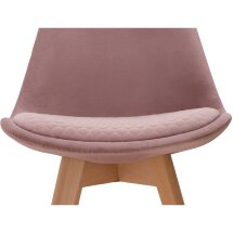 Обеденная группа Мебель Китая Ахели light purple / wood / white
