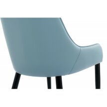 Стул на металлокаркасе на металлокаркасе Rendal light blue / white