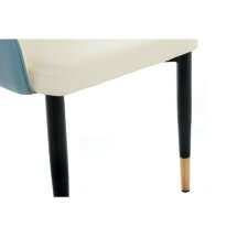Стул на металлокаркасе на металлокаркасе Rendal light blue / white