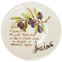 OLIVES Salad plate ( mod. C/1176 ) | Тарелка для салата &quot;ОЛИВКИ&quot;