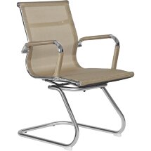 Офисное кресло для посетителей DOBRIN CODY MESH, бежевый (22039)