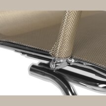 Офисное кресло для посетителей DOBRIN CODY MESH, бежевый (22039)