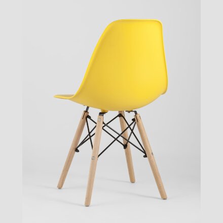 Стул Eames Style DSW желтый 