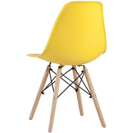 Стул Eames Style DSW желтый 