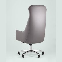 Компьютерное кресло TopChairs TopChairs Viking офисное серое обивка экокожа, металлический каркас