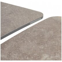 Керамический стол Alatri 120 matt latte stone solid ceramic / taupe