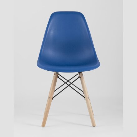 Стул Eames Style DSW синий x4 