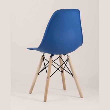 Стул Eames Style DSW синий x4 