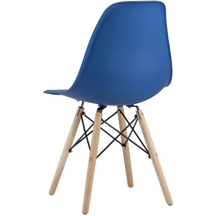 Стул Eames Style DSW синий x4 