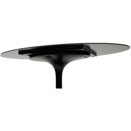 Стол AVOLA 180 MATT BLACK MARBLE SOLID CERAMIC / BLACK М-City 