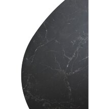 Стол AVOLA 180 MATT BLACK MARBLE SOLID CERAMIC / BLACK М-City