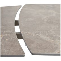 Керамический стол Balde 120 matt latte stone solid ceramic / taupe