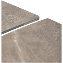 Керамический стол Balde 120 matt latte stone solid ceramic / taupe