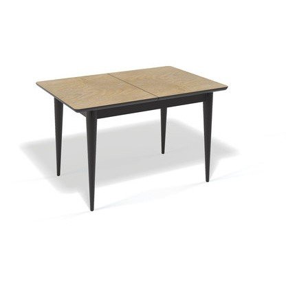 Стол обеденный KENNER F1200 черный дуб шато Дуб шато Стол обеденный KENNER F1200 черный дуб шато Дуб шато
