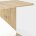 Стол Stool Group Accent раскладной обеденный 110-145*69 см. дуб/белый 