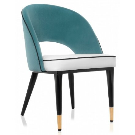 Стул на металлокаркасе на металлокаркасе Bard white / green 