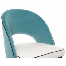 Стул на металлокаркасе на металлокаркасе Bard white / green