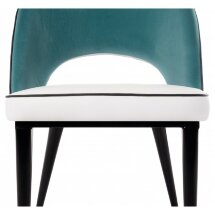 Стул на металлокаркасе на металлокаркасе Bard white / green