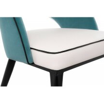 Стул на металлокаркасе на металлокаркасе Bard white / green