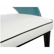 Стул на металлокаркасе на металлокаркасе Bard white / green