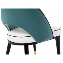 Стул на металлокаркасе на металлокаркасе Bard white / green