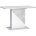 Стол Stool Group Accent раскладной 110-145*69 см бетон/белый 
