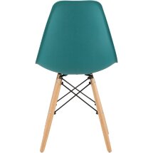 Стул Eames Style DSW темно-бирюзовый x4 (разборный каркас)