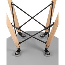 Стул Eames Style DSW темно-бирюзовый x4 (разборный каркас)