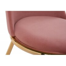 Стул на металлокаркасе на металлокаркасе Alt dark coral