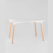 Стол Oslo Rectangle WT белый