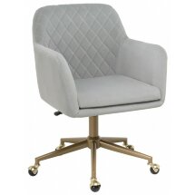 Офисное кресло Molly grey / gold