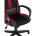 Геймерское кресло TopChairs TopChairs ST-CYBER 9 черный/красный текстиль/эко.кожа крестовина пластик 