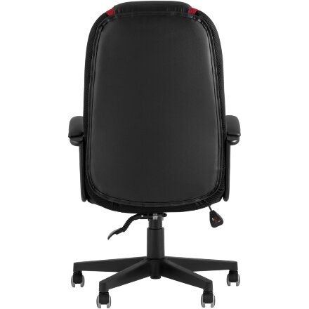 Геймерское кресло TopChairs TopChairs ST-CYBER 9 черный/красный текстиль/эко.кожа крестовина пластик 