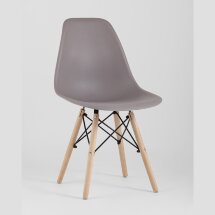 Стул Eames Style DSW темно-бежевый x4 (разборный каркас)