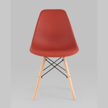 Стул Eames Style DSW терракотовый x4 (разборный каркас)