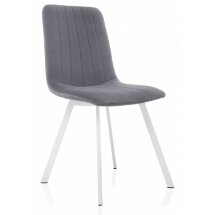 Стул на металлокаркасе на металлокаркасе Sling gray / white