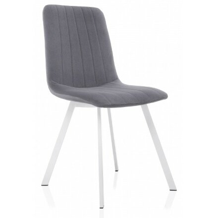 Стул на металлокаркасе на металлокаркасе Sling gray / white 