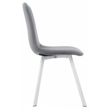 Стул на металлокаркасе на металлокаркасе Sling gray / white
