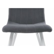 Стул на металлокаркасе на металлокаркасе Sling gray / white