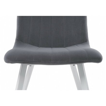 Стул на металлокаркасе на металлокаркасе Sling gray / white 