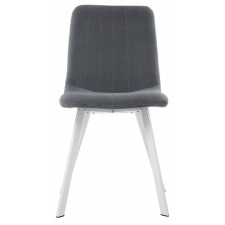 Стул на металлокаркасе на металлокаркасе Sling gray / white 