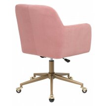 Офисное кресло Molly pink / gold