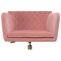 Офисное кресло Molly pink / gold