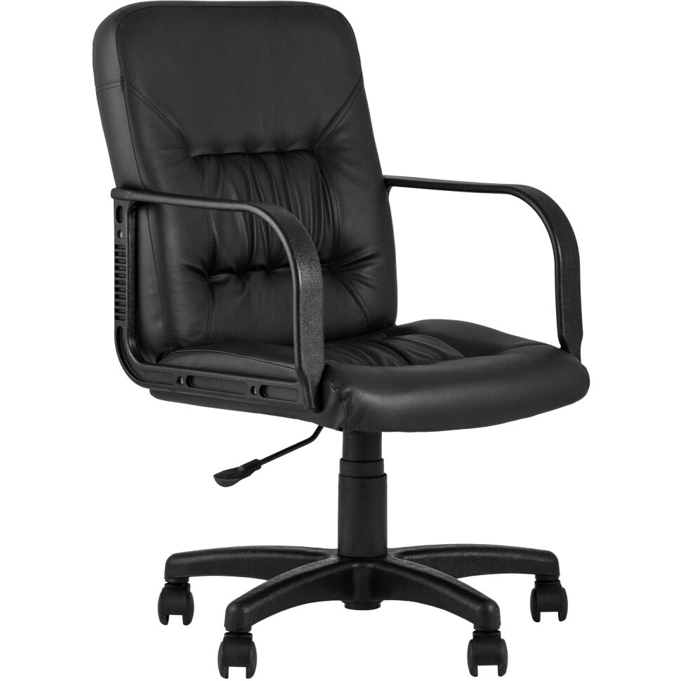 Компьютерное кресло Stool Group офисное Марк экокожа черный Компьютерное кресло Stool Group офисное Марк экокожа черный