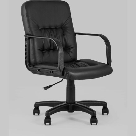Компьютерное кресло Stool Group офисное Марк экокожа черный 