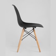 Стул Eames Style DSW черный x4 (разборный каркас)