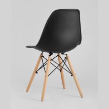 Стул Eames Style DSW черный x4 (разборный каркас)