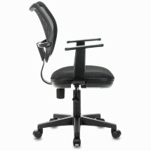Кресло BRABIX &quot;Drive MG-350&quot;, с подлокотниками, сетка, черное, 532082